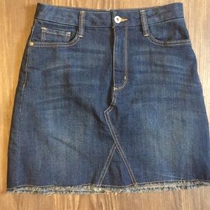 Jean mimi skirt
